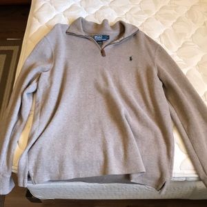 Polo Quarter Zip Sweater